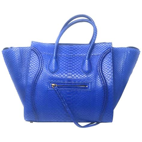 celine phantom light blue|celine handbags blue.